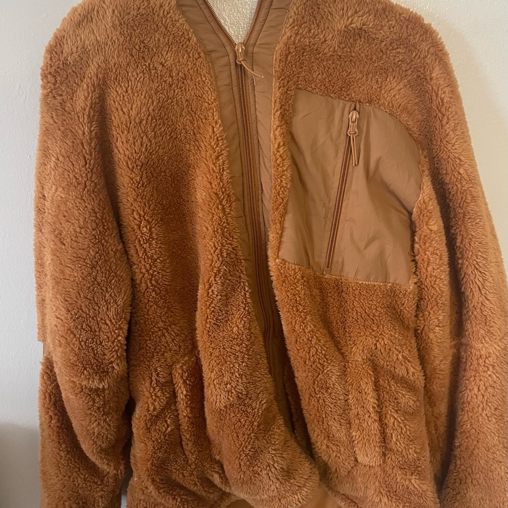 Cozy Brown Teddy Jacket